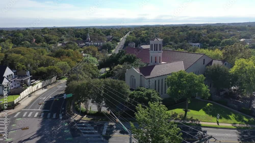 Aerial of Tarrytown in Austin, Texas, 2018 Aerial of Tarrytown in Austin, Texas, 2018