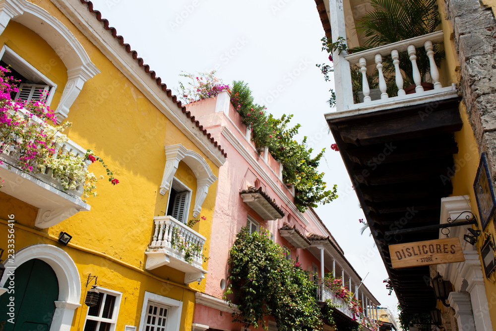 Balcones de Cartagena de Indias