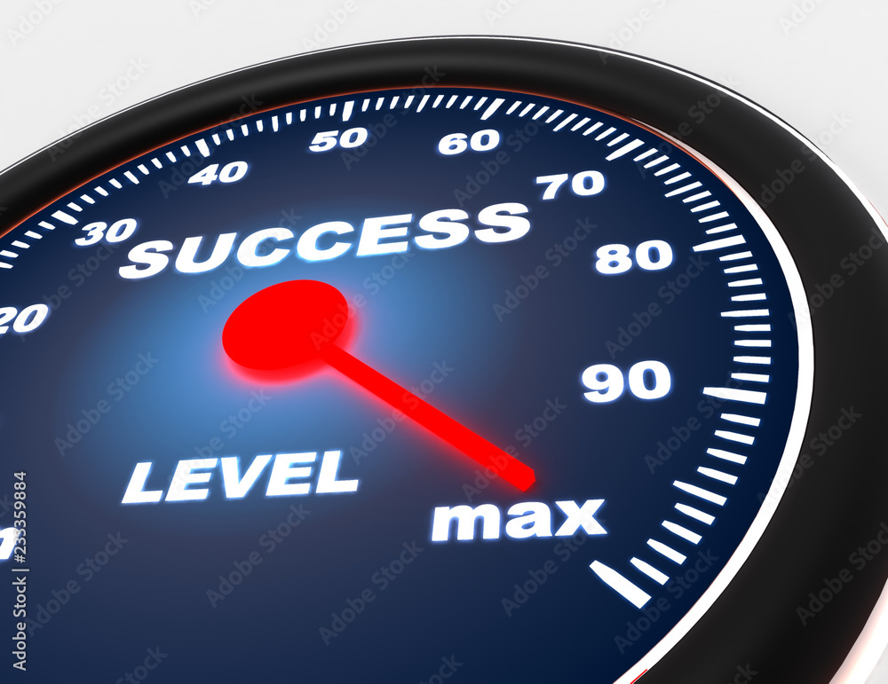 Speedometer concept on white background . 3d rendered illustration Speedometer concept on white background . 3d rendered illustration