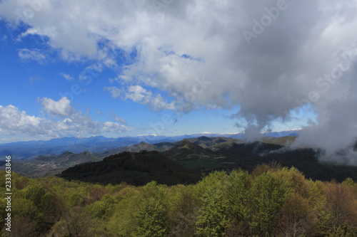 nubes grises