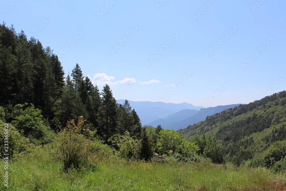 Fototapeta premium paisaje des de la montaña