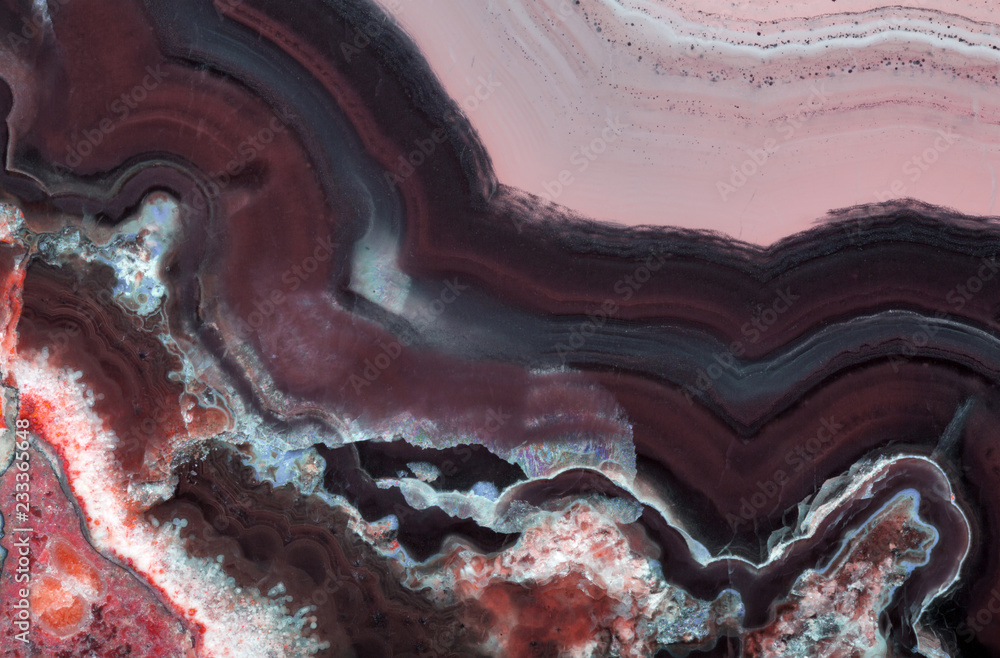 texture with pink and dark red agate structure texture with pink and dark red agate structure
