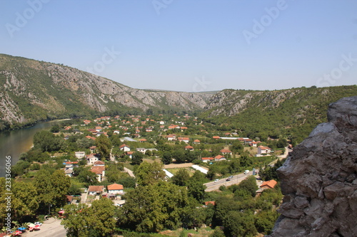 Pocitelj is a village in the Čapljina municipality in Bosnia and Herzegovina. The village is built in a natural karst amphiteatre along the Neretva river.  photo