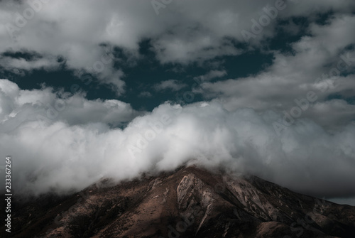 Mountain in clouds © Daniel
