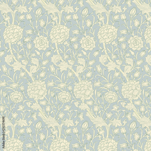Wild Tulip by William Morris (1834-1896). Original from The MET Museum. Digitally enhanced by rawpixel.