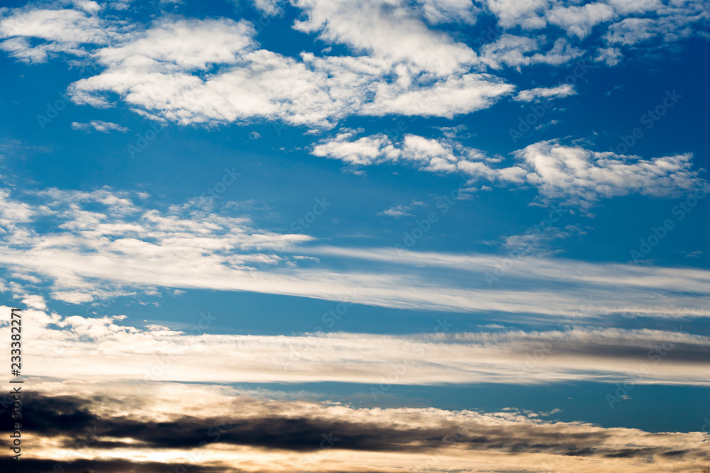 Obraz premium clouds on the blue sky