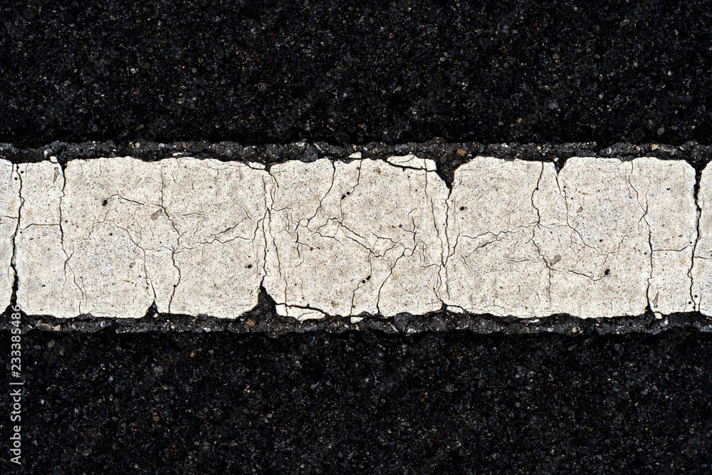 custom made wallpaper toronto digitalOld white traffic lines on the road.