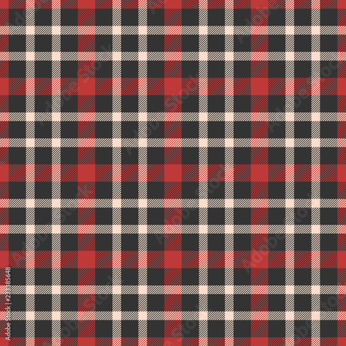 Classic tartan, Picnic tablecloth, Gingham, Buffalo, Lamberjack, Merry Christmas check plaid seamless patterns.