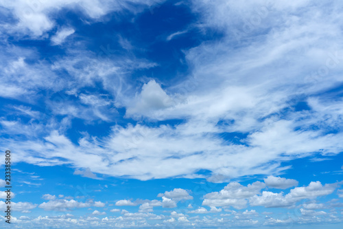 White cloud on the sky