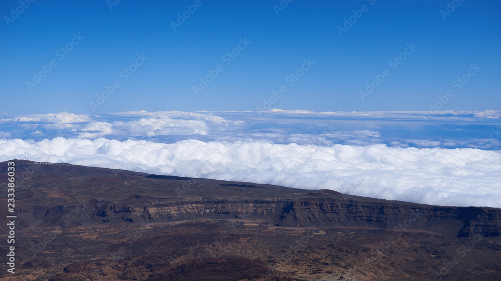 Mar de Nubes visto desde la cima del Teide