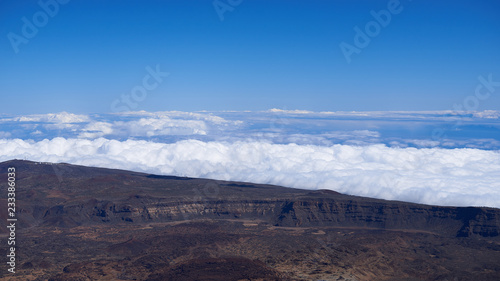 Mar de Nubes visto desde la cima del Teide