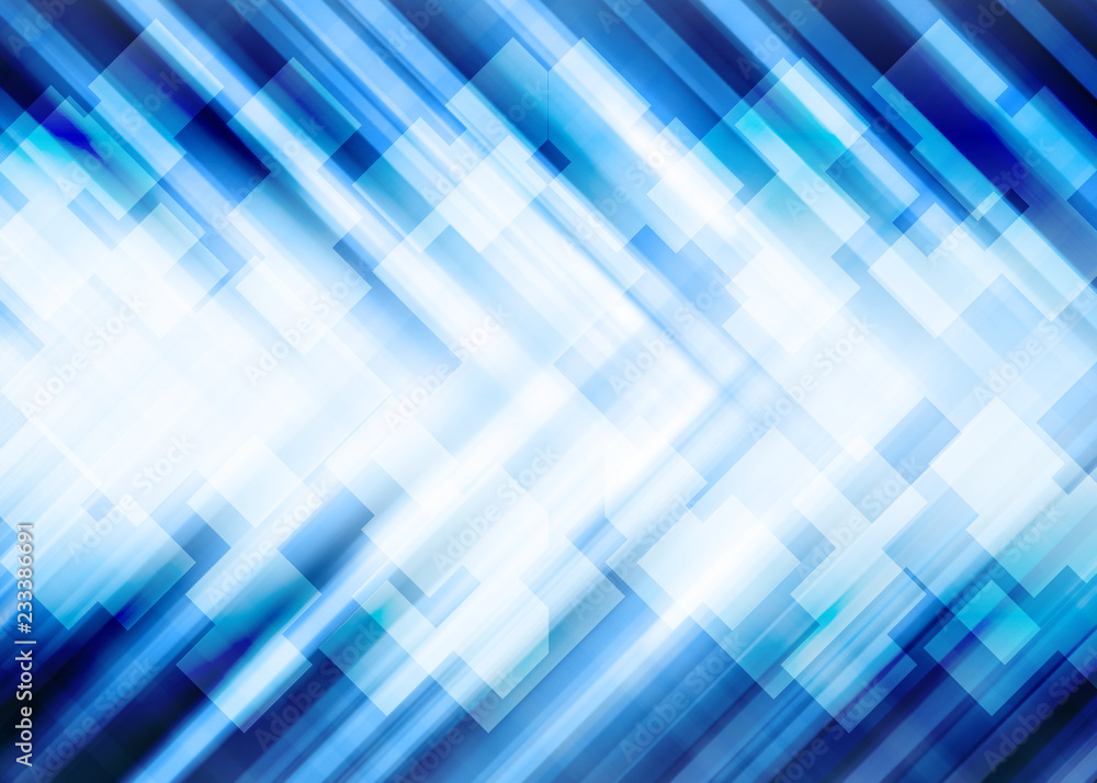 Obraz premium Blue Blurred abstract background