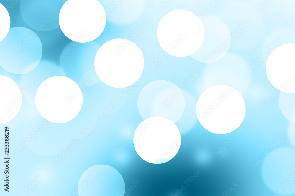 Blue blurred bokeh abstract for background Blue blurred bokeh abstract for background
