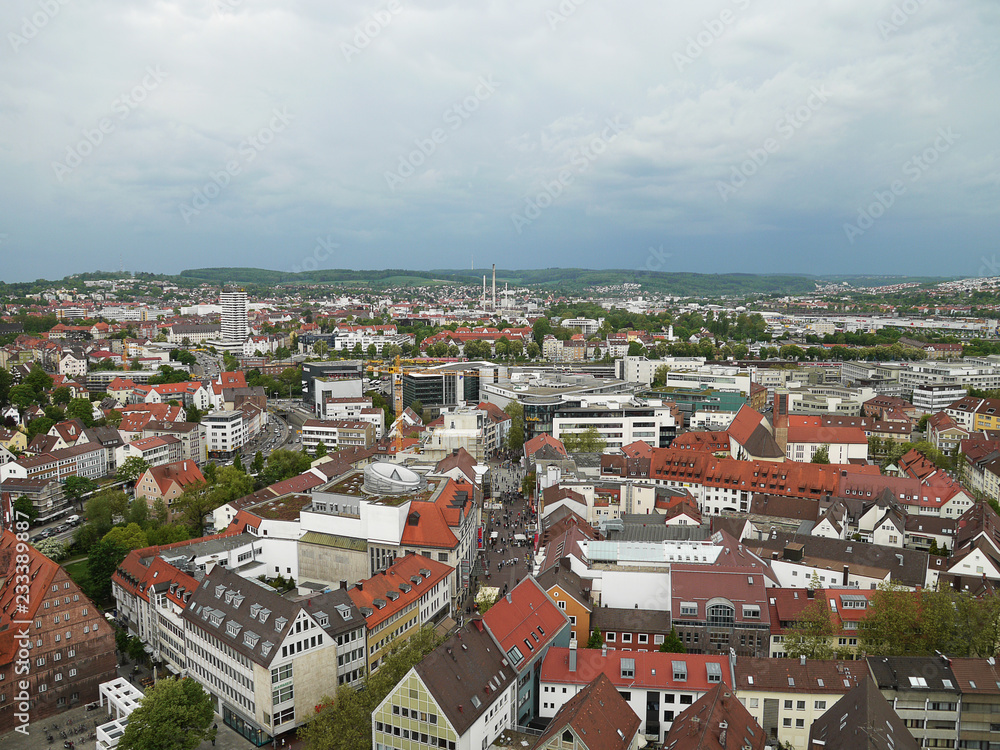 Ulm : vue depuis la cathédrale