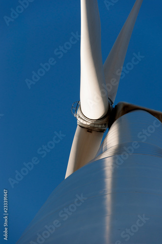 Windkraftanlage - Detailaufnahme