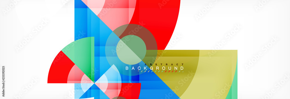 Modern geometric abstract background Modern geometric abstract background