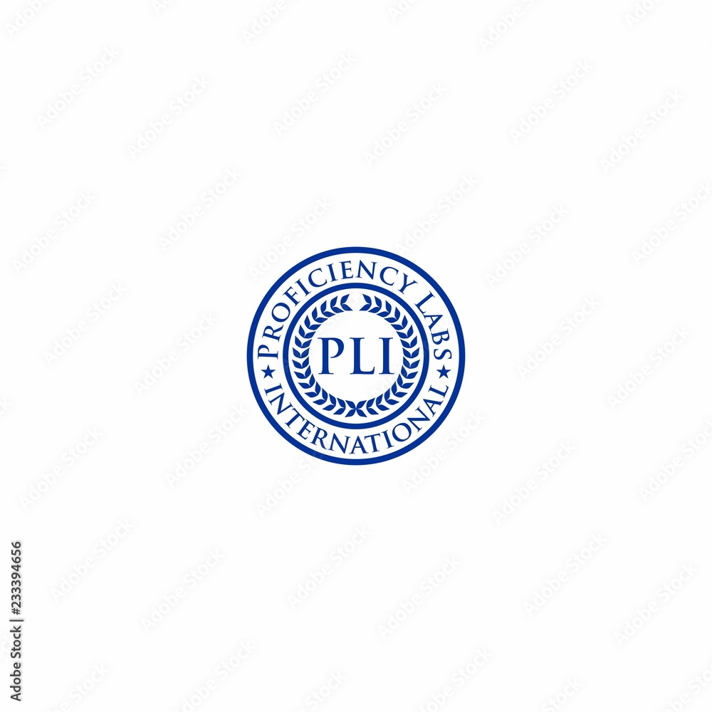 Abc Letter Initial on Ornament Circle Logo Vector Abc Letter Initial on Ornament Circle Logo Vector