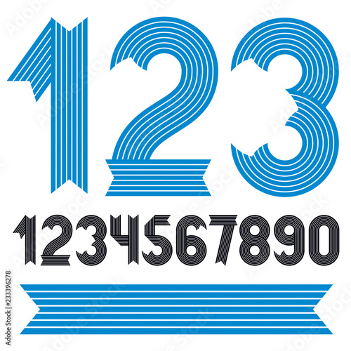Set of cool stylish vector ...