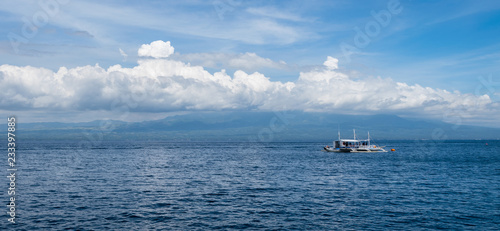 boat in the sea Philippines