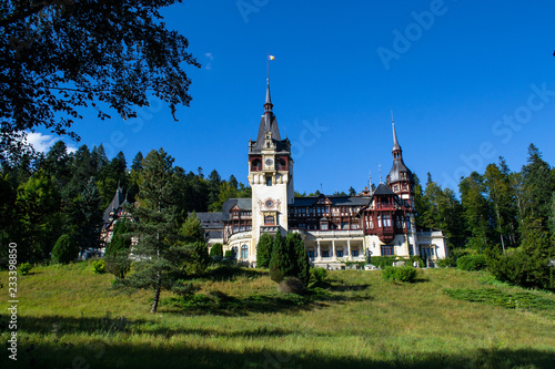 PELES CASTLE: Beautiful fairytale gothic castle in Sinaia, Romania