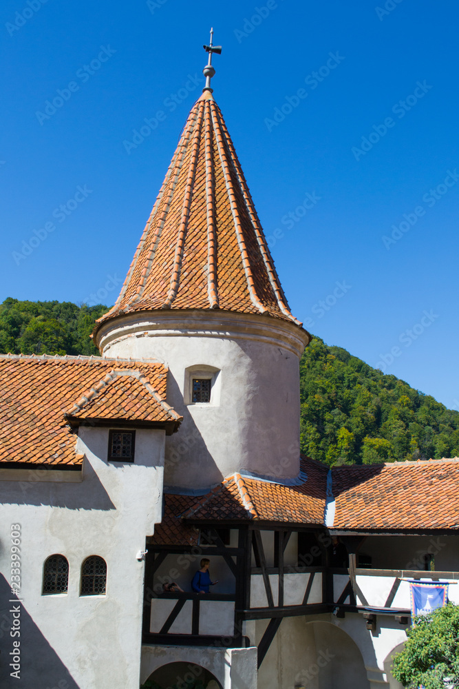 Old castle turret