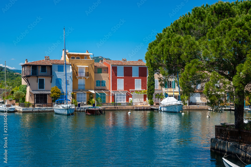 Lagoon town Port Grimaud