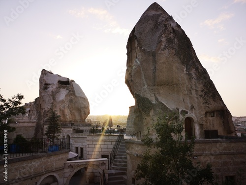 Balloons, Cappadocia, travel. village, fly, beer