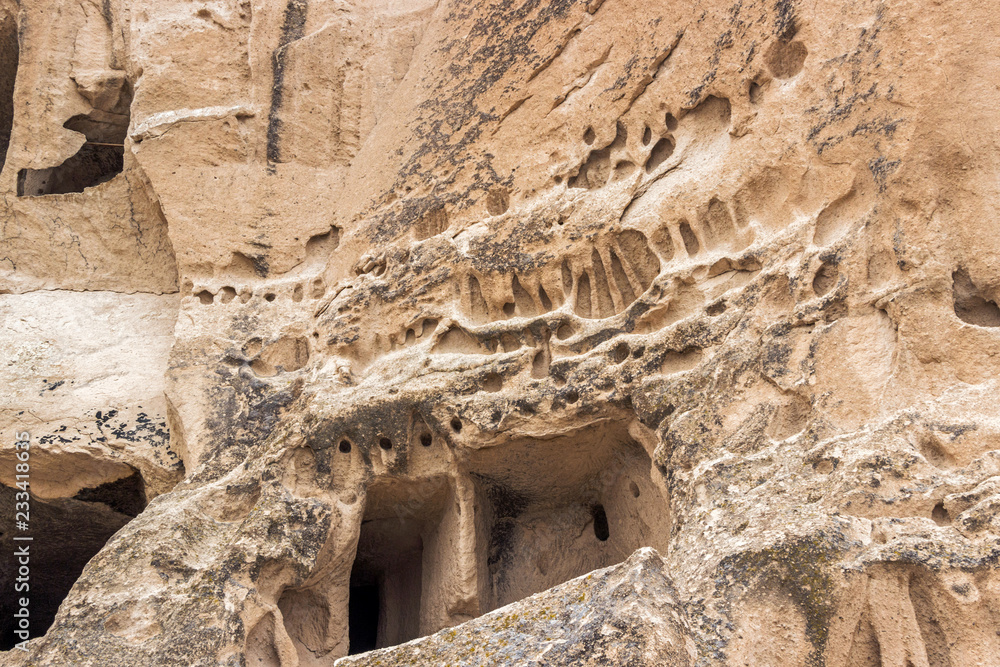 Uchisar Castle in cappadocia 
