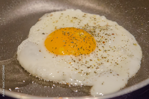  fried egg, grebaten Spiegelei