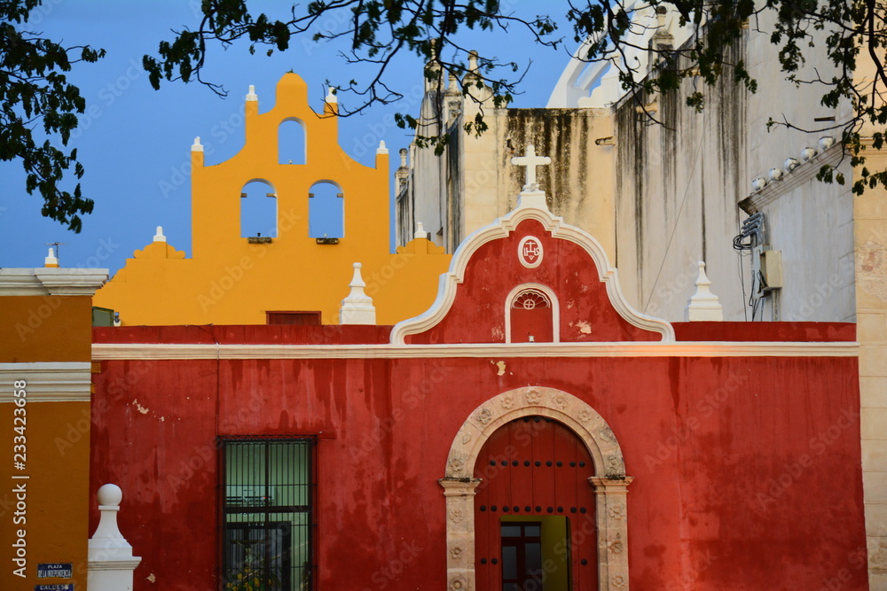 Fototapeta premium Vieille Ville Campeche Mexique - Campeche Old Town Mexico