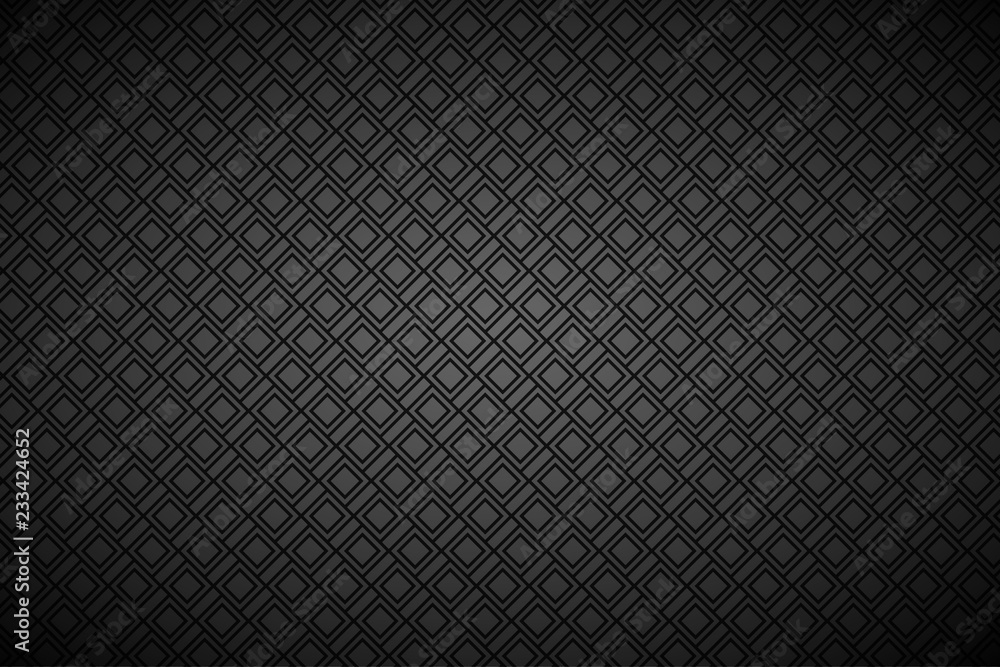 Geometric pattern background. Dark background