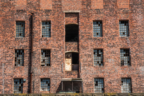 Abandoned Brick Warehouse.