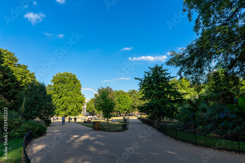 St james park in London, UK. photo