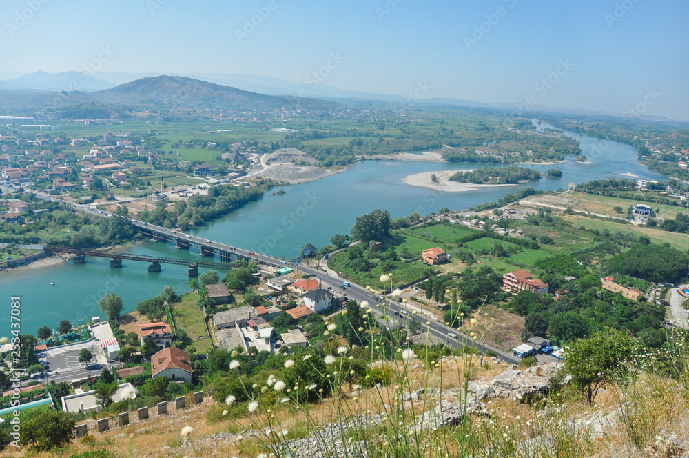 Panoramic view in Albania