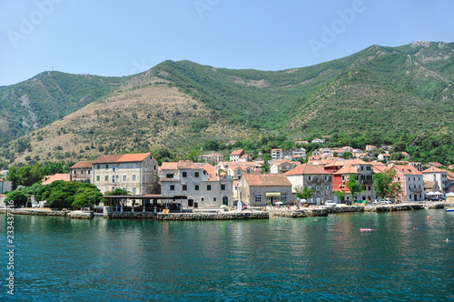 View of old town Prcanj in Montenegro © Юлия Серова