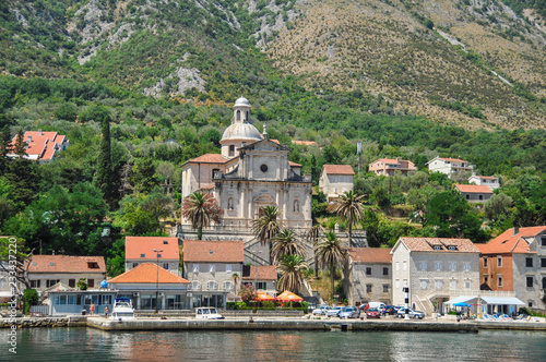 View of old town Prcanj in Montenegro © Юлия Серова