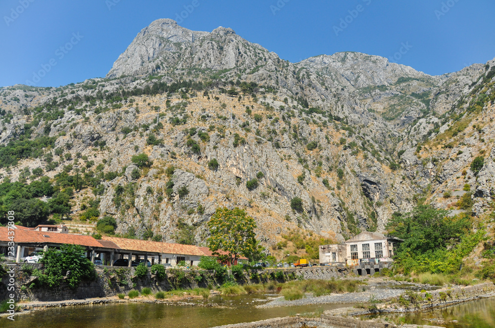 Mountains in Kotor (Montenegro)