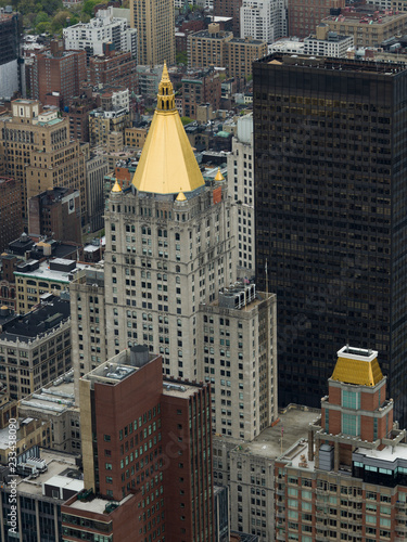 Skylines from above, New York Life Building, 51 Madison Avenue, Manhattan, New York City, New York State, USA