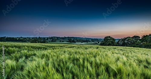 Beautiful sunset in Ireland. Photo taken in Co Louth. Close to Dundalk