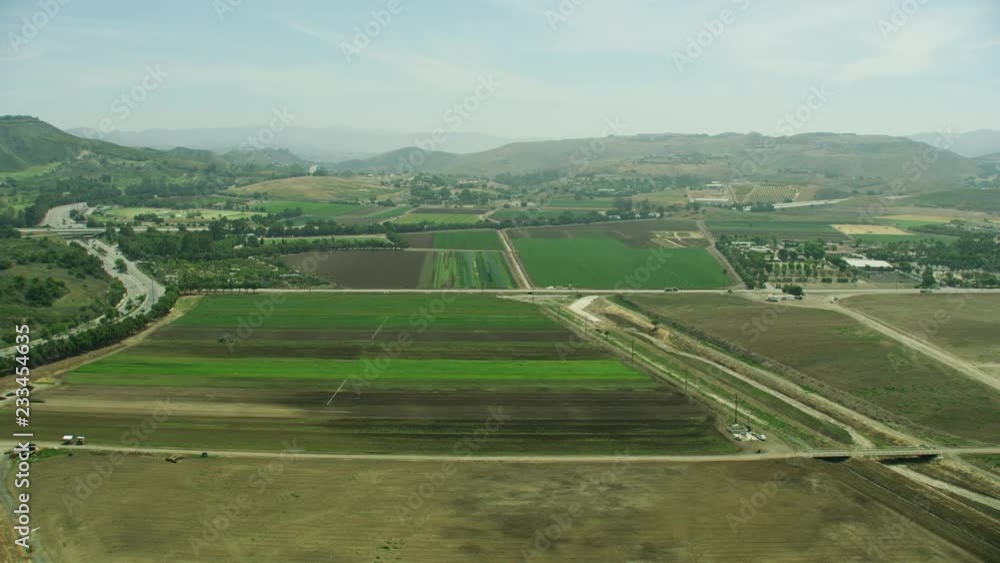 Aerial view Oxnard Plain Ventura County Los Angeles Aerial view Oxnard Plain Ventura County Los Angeles
