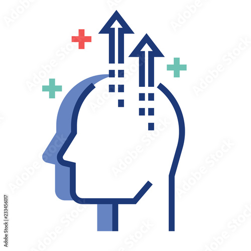 Motivation FlatOutline illustration