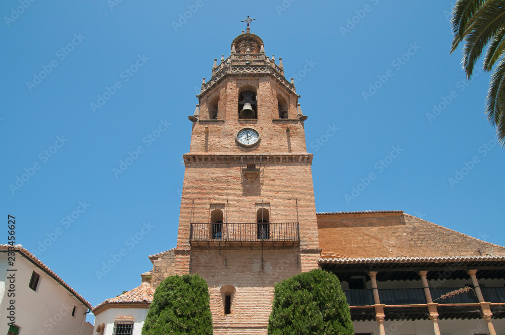 Santa María la Mayor, Ronda, Andalusien, Spanien
