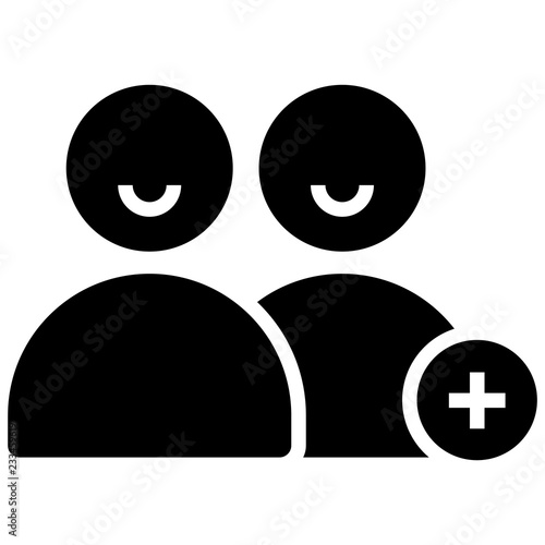 Follower Solid illustration