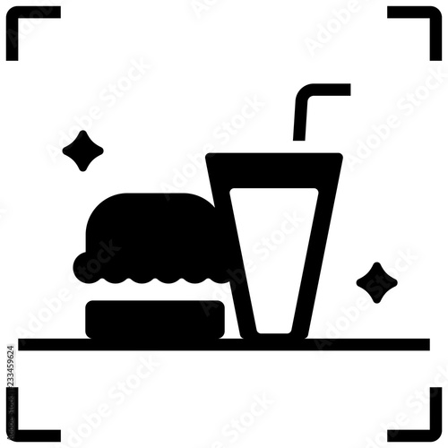 Food content Solid illustration