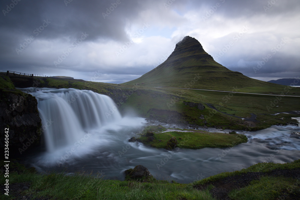 Island Kirkjufellfoss Island Kirkjufellfoss