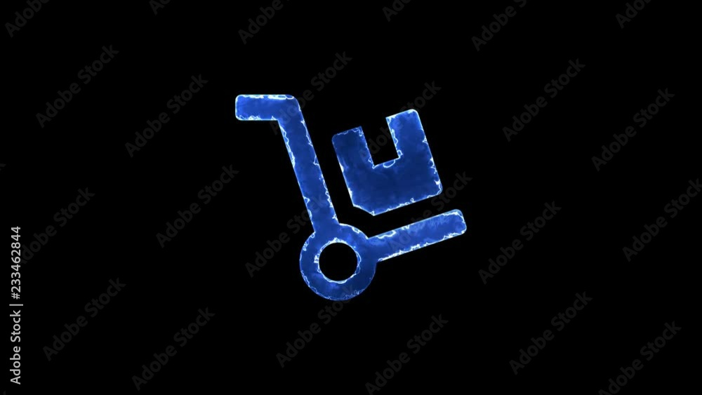 Symbol dolly. Blue Electric Glow Storm. looped video. Alpha channel black Symbol dolly. Blue Electric Glow Storm. looped video. Alpha channel black