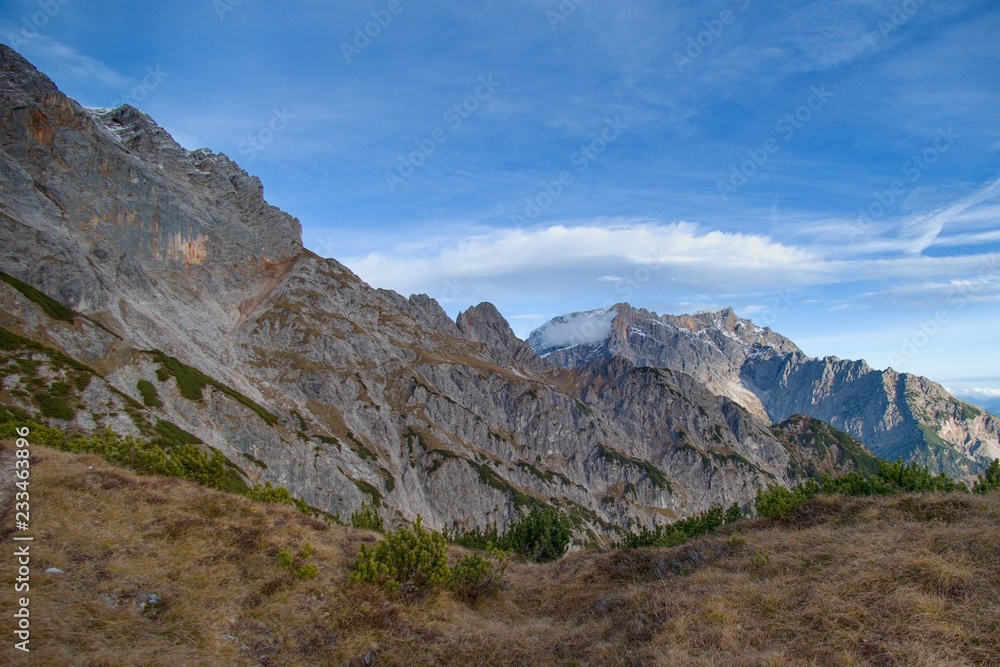 beautiful autumn hiking in berchtesgadener alps beautiful autumn hiking in berchtesgadener alps