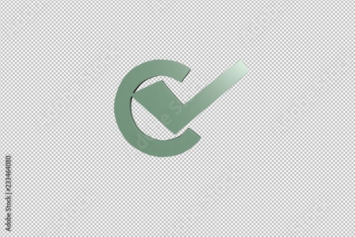 Illustration of Accepted on transparent background
