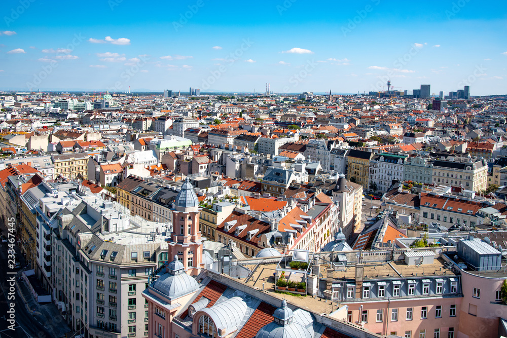 Fototapeta premium Nad dachami Wiednia