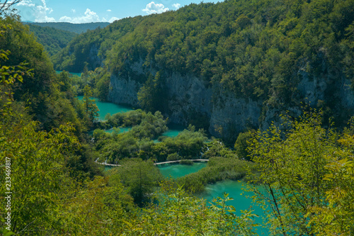 Fototapeta Naklejka Na Ścianę i Meble -  Plitvice national park lakes